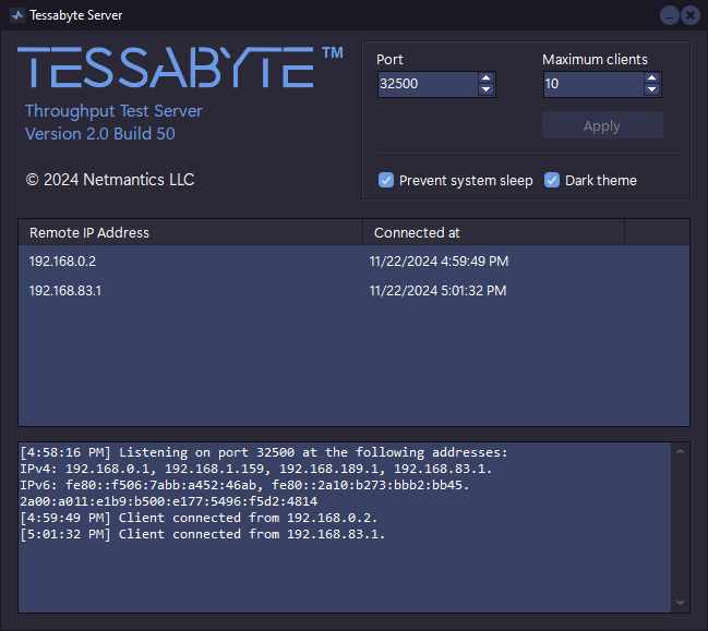 Tessabyte Server